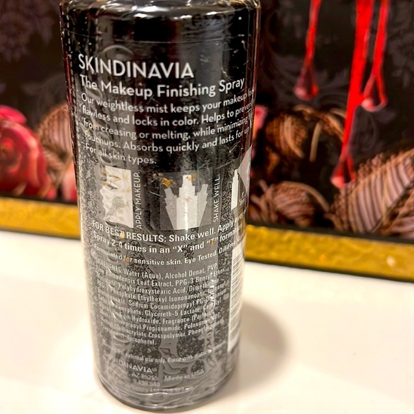 SKINDINAVIA The Makeup Finishing Spray 4 OZ 118 ML BRAND NEW SEALED - Picture 4 of 5